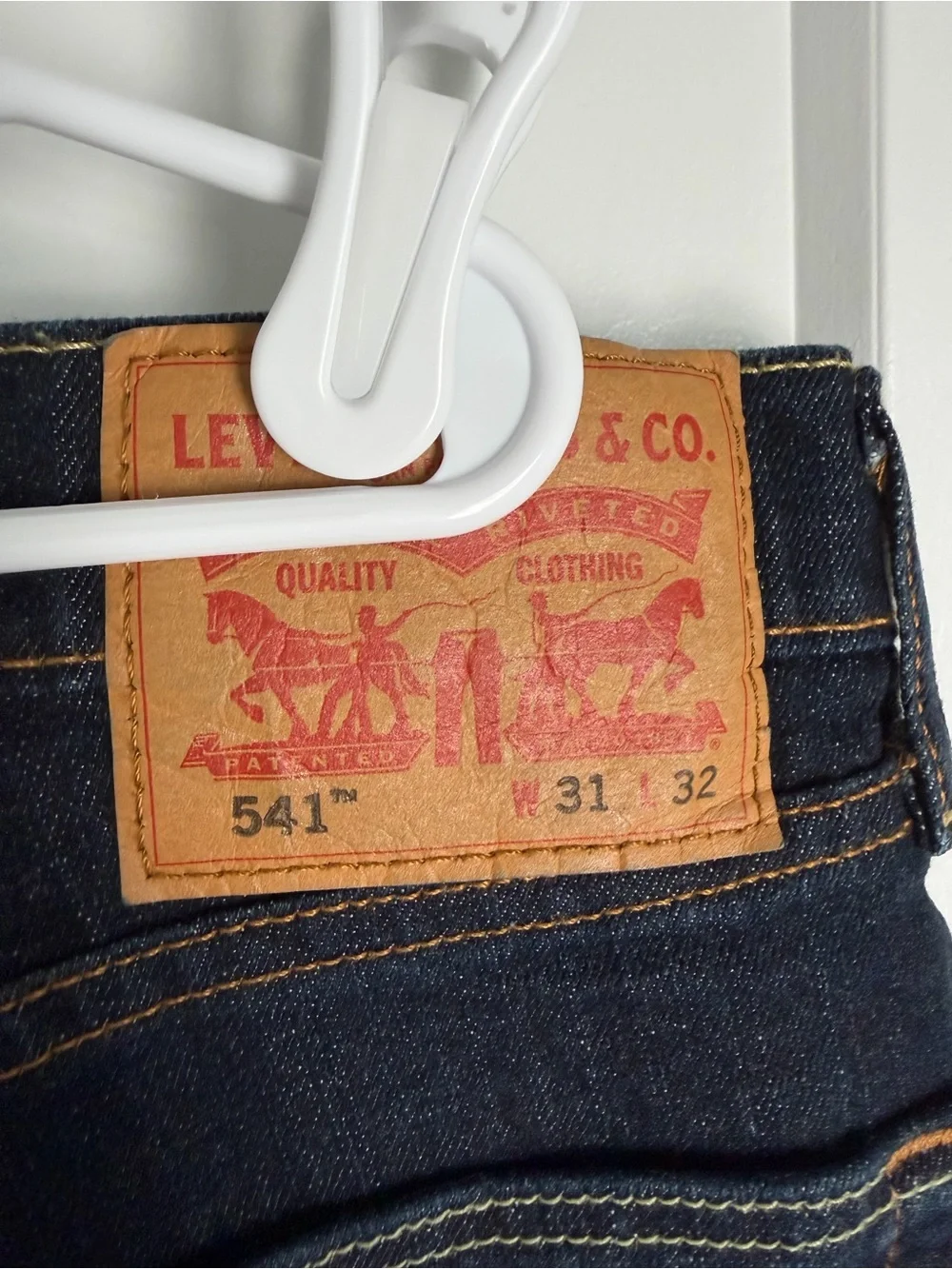 Levi's Indigo Straight-Leg Jeans